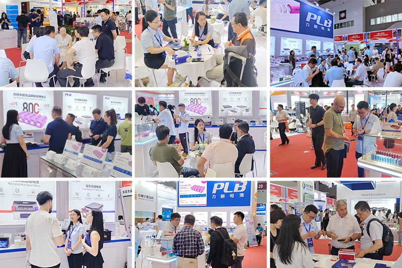 CIBF展會現(xiàn)場 - 力朗電池